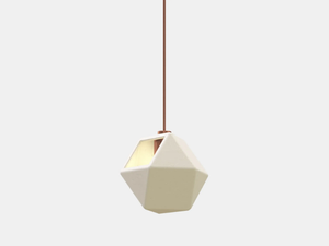 WELLES SMALL - LED clay pendant lamp _ GABRIEL SCOTT